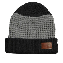 Hot Selling Acrylic Beanie Hat Knitting